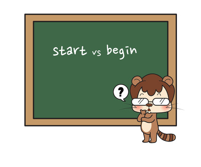 start and begin